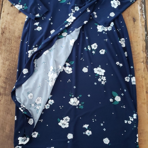 CHAPS LONG SLEEVED DRESS - Picture 4 of 14